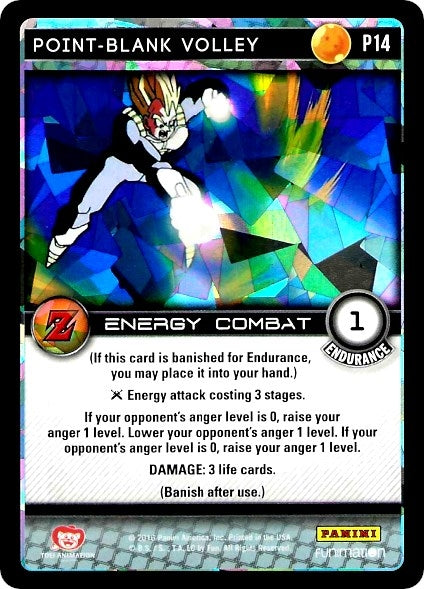 Image for Point-Blank Volley (Awakening) (Panini Promo Cards) (P14) - Dragon Ball Z TCG