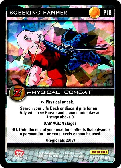 Image for Sobering Hammer (Awakening) (Panini Promo Cards) (P18) - Dragon Ball Z TCG
