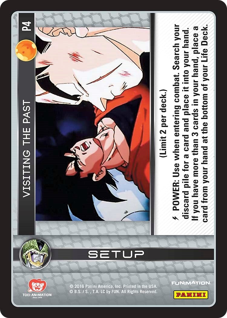 Image for Visiting The Past (Perfection) (Panini Promo Cards) (P4) - Dragon Ball Z TCG