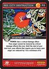 Image for Red City Destruction (Perfection) (Panini Promo Cards) (P13) - Dragon Ball Z TCG