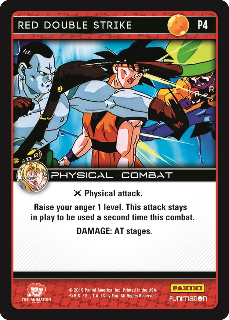 Image for Red Double Strike (Vengeance) (Panini Promo Cards) (P4) - Dragon Ball Z TCG