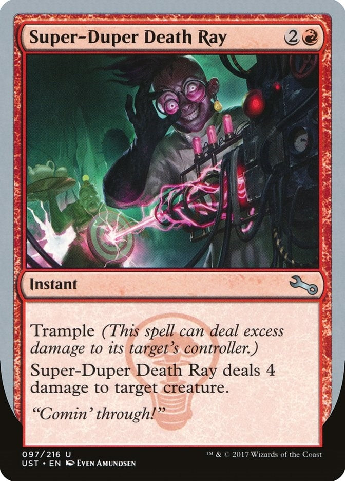 Image for Super-Duper Death Ray (Unstable) (97) - Magic: The Gathering