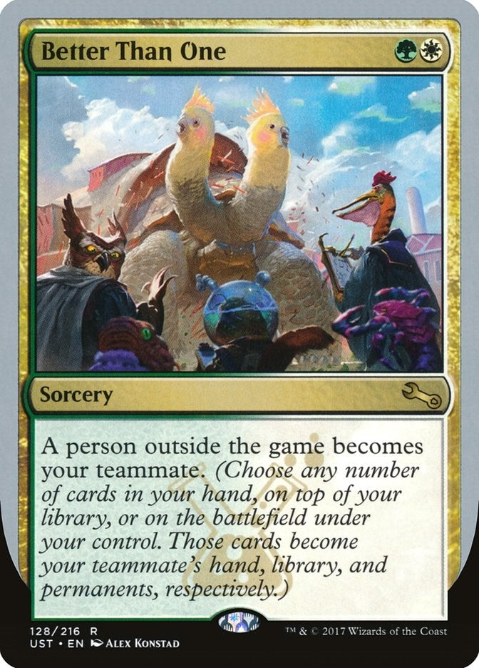 Image for Better Than One (Unstable) (128) - Magic: The Gathering
