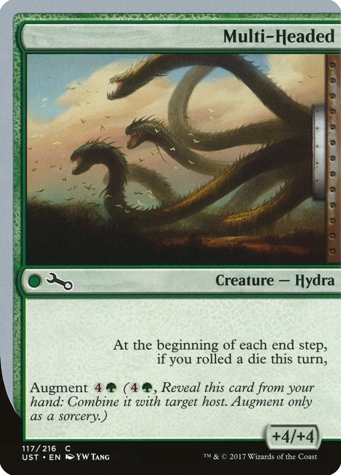 Image for Multi-Headed (Unstable) (117) - Magic: The Gathering