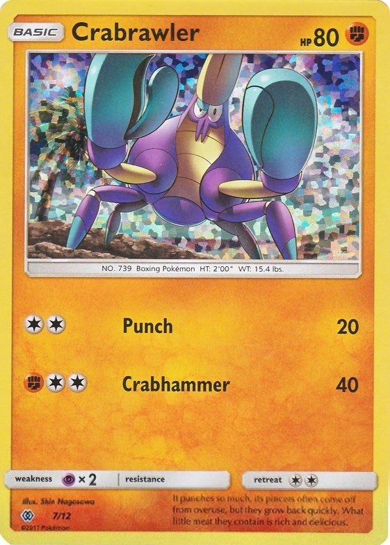 Image for Crabrawler (McDonald's Promos 2017) (007/012) - Pokemon