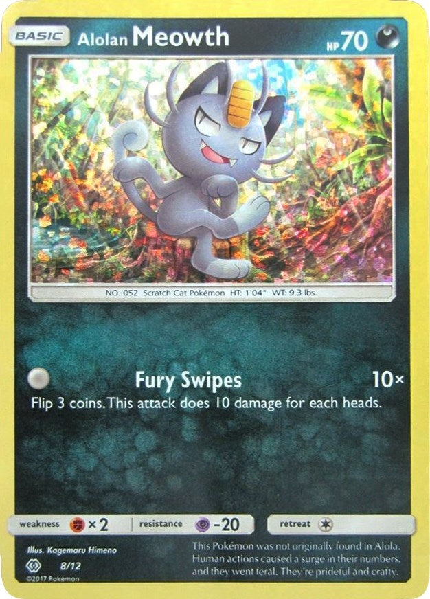 Image for Alolan Meowth (McDonald's Promos 2017) (008/012) - Pokemon