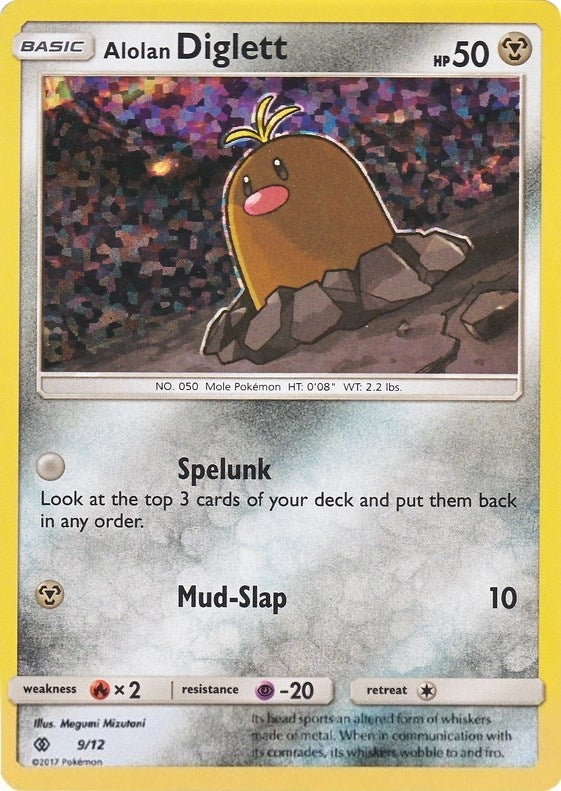 Image for Alolan Diglett (McDonald's Promos 2017) (009/012) - Pokemon