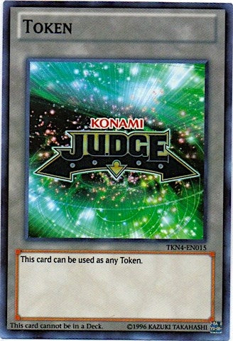 Image for Official Judge Token: TKN4-EN015 (Judge Promotional Cards) (TKN4-EN015) - YuGiOh