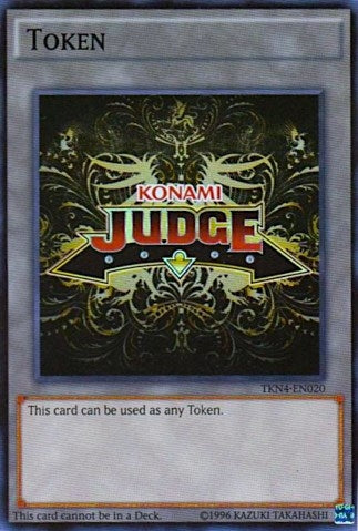 Image for Official Judge Token: TKN4-EN020 (Judge Promotional Cards) (TKN4-EN020) - YuGiOh