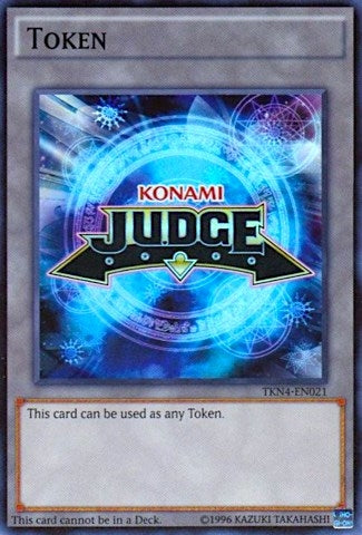 Image for Official Judge Token: TKN4-EN021 (Judge Promotional Cards) (TKN4-EN021) - YuGiOh