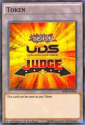 Image for Official Judge Token: TKN4-EN026 (Judge Promotional Cards) (TKN4-EN026) - YuGiOh
