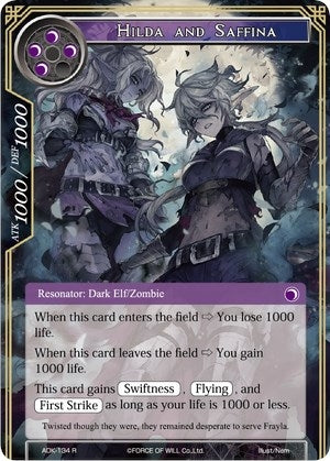 Image for Hilda and Saffina (Advent of the Demon King) (ADK-134) - Force of Will