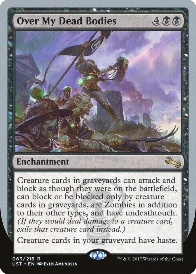 Image for Over My Dead Bodies (Unstable) (63) - Magic: The Gathering