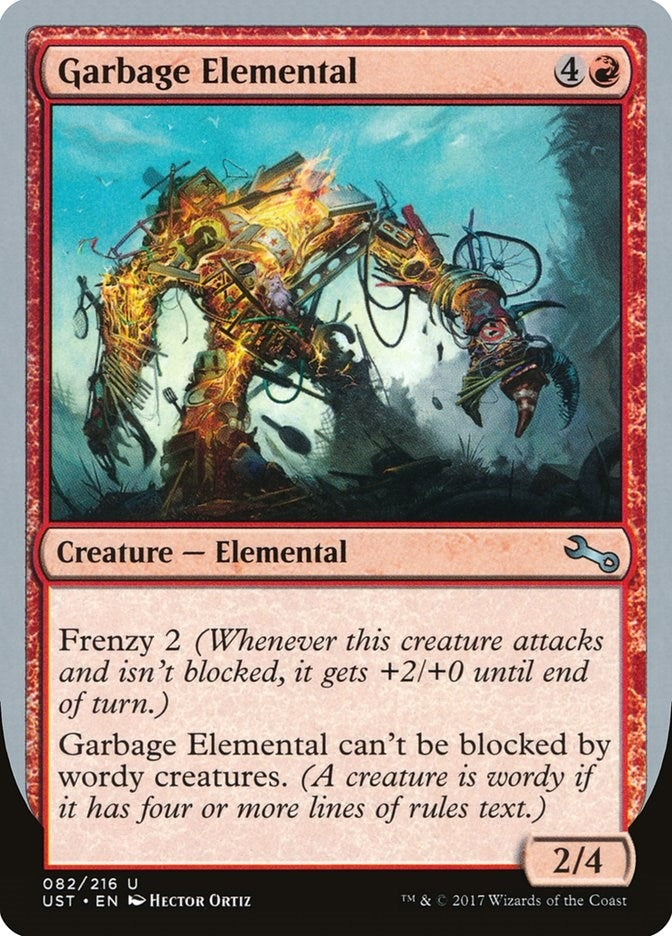 Image for Garbage Elemental (A) (Unstable) (82) - Magic: The Gathering