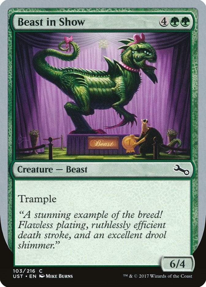 Image for Beast in Show (A) (Unstable) (103) - Magic: The Gathering
