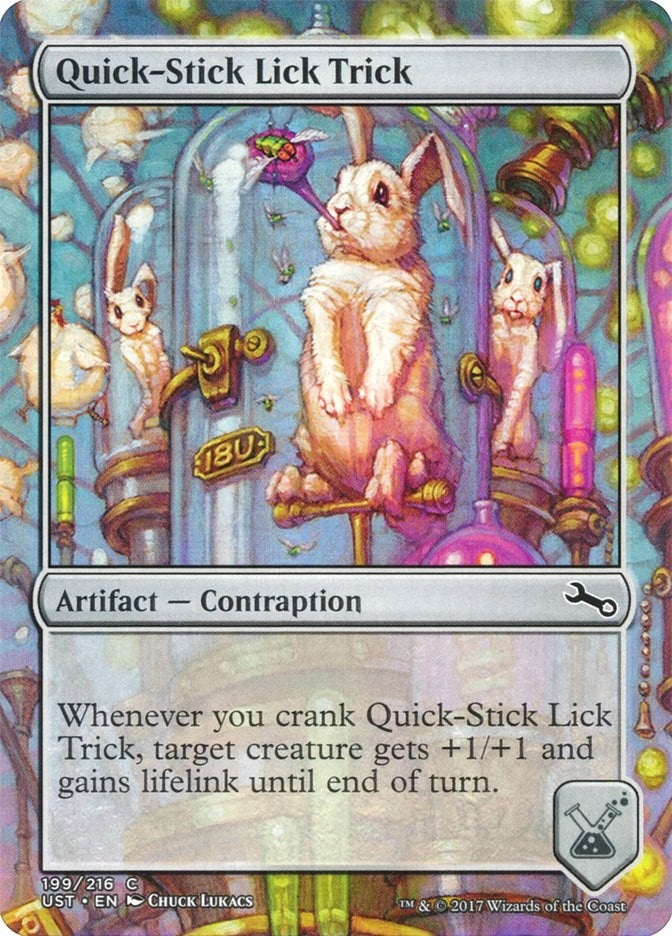 Image for Quick-Stick Lick Trick (Unstable) (199) - Magic: The Gathering