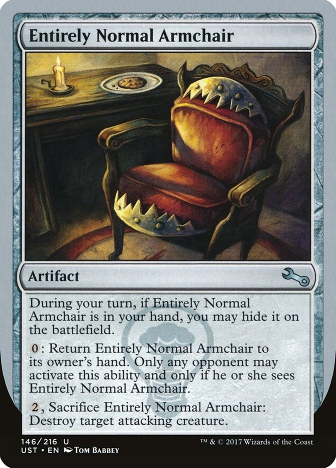 Image for Entirely Normal Armchair (Unstable) (146) - Magic: The Gathering