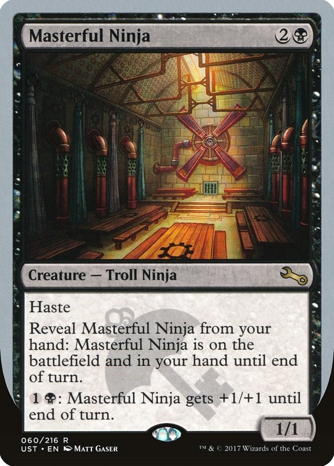 Image for Masterful Ninja (Unstable) (60) - Magic: The Gathering
