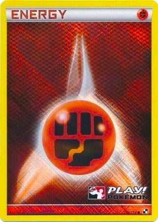 Image for Fighting Energy - 110/114 (Play! Pokemon) (League & Championship Cards) (110/114) - Pokemon