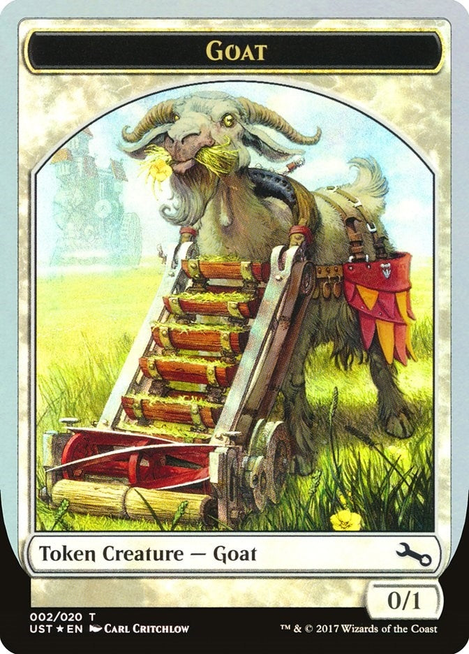 Image for Goat Token (Unstable) (2) - Magic: The Gathering