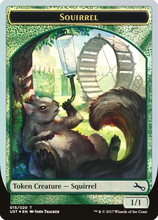 Image for Squirrel Token (Unstable) (15) - Magic: The Gathering