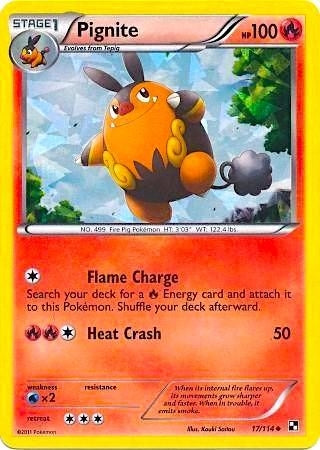 Image for Pignite - 17/114 (Cracked Ice Holo) (Miscellaneous Cards & Products) (017/114) - Pokemon