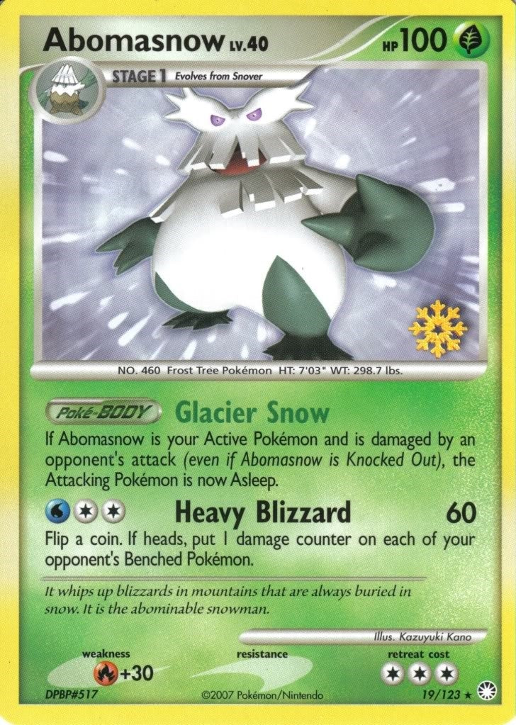 Image for Abomasnow (Countdown Calendar Promos) (019/123) - Pokemon
