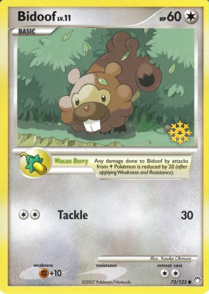 Image for Bidoof (Countdown Calendar Promos) (073/123) - Pokemon