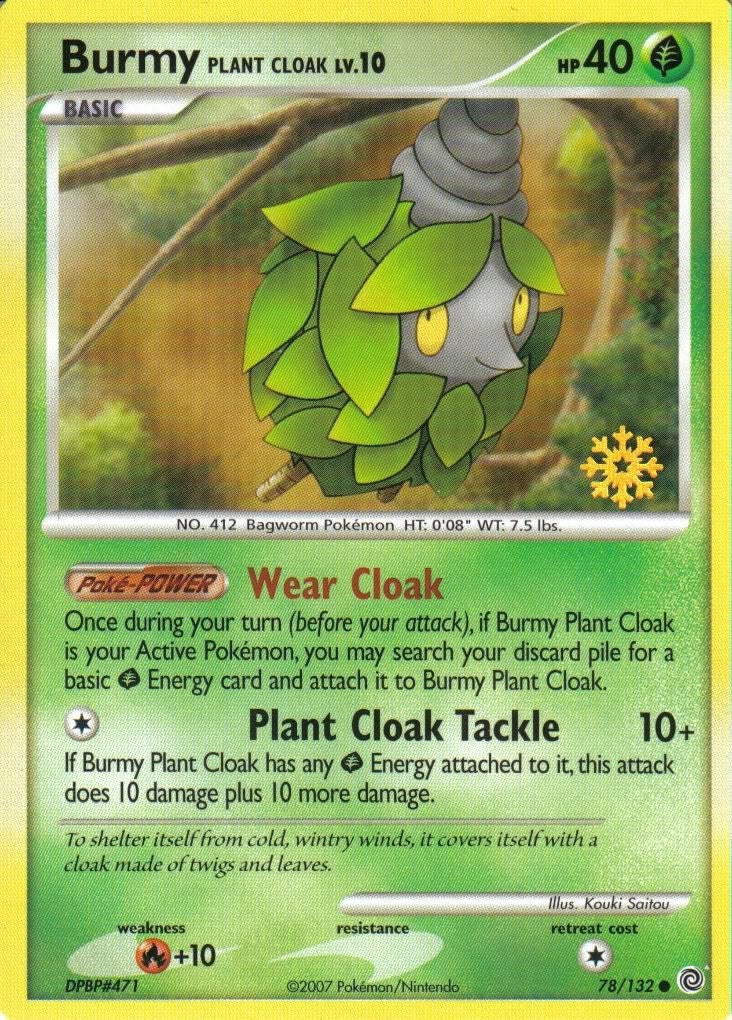 Image for Burmy (Plant Cloak) (Countdown Calendar Promos) (078/132) - Pokemon