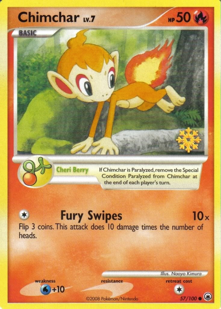 Image for Chimchar (Countdown Calendar Promos) (057/100) - Pokemon