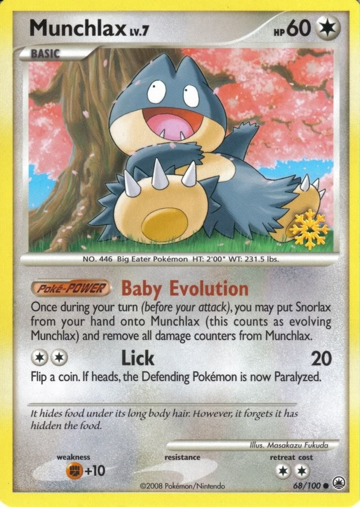 Image for Munchlax (Countdown Calendar Promos) (068/100) - Pokemon