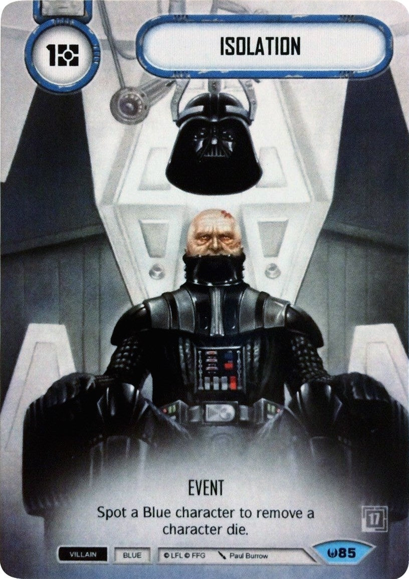 Image for Isolation (Alternate Full Art) (SWD: Promo Cards) (85) - Star Wars: Destiny