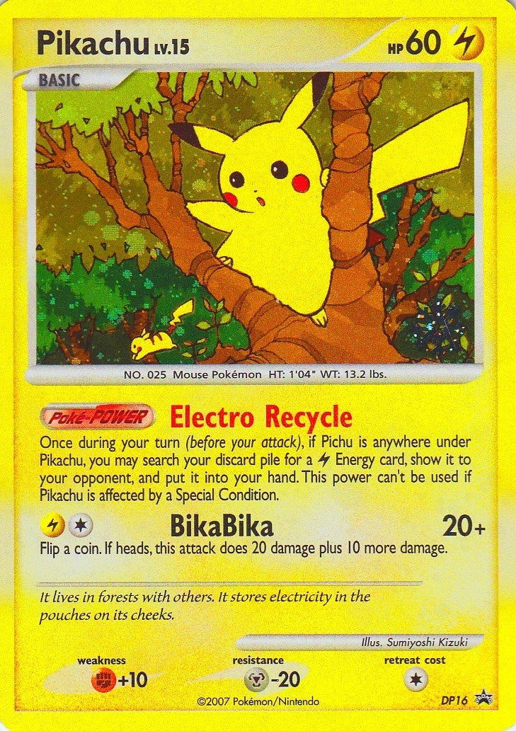 Image for Pikachu - DP16 (Countdown Calendar Promos) (DP16) - Pokemon