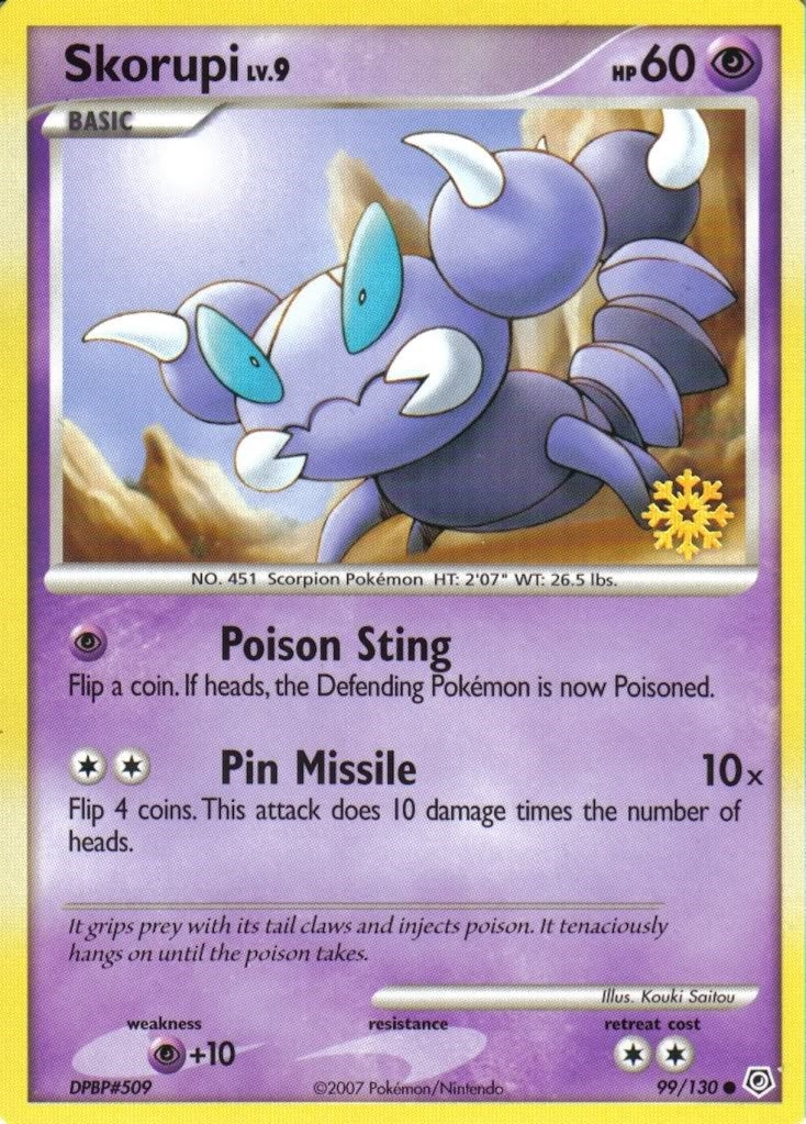Image for Skorupi (Countdown Calendar Promos) (099/130) - Pokemon