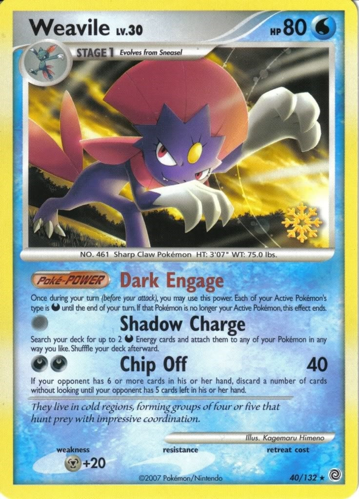 Image for Weavile (Countdown Calendar Promos) (040/132) - Pokemon