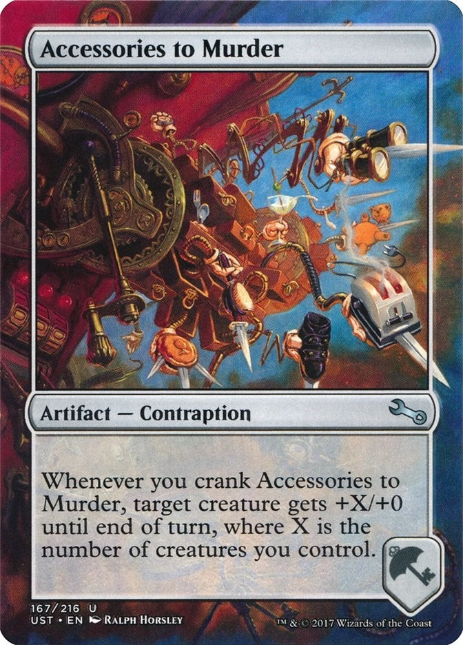 Image for Accessories to Murder (Unstable) (167) - Magic: The Gathering