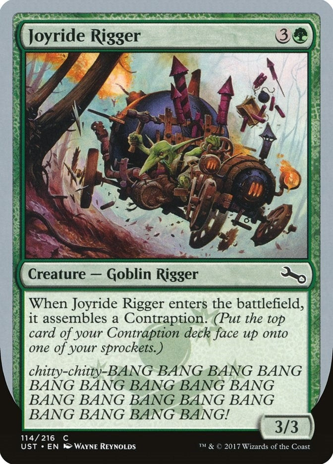 Image for Joyride Rigger (Unstable) (114) - Magic: The Gathering