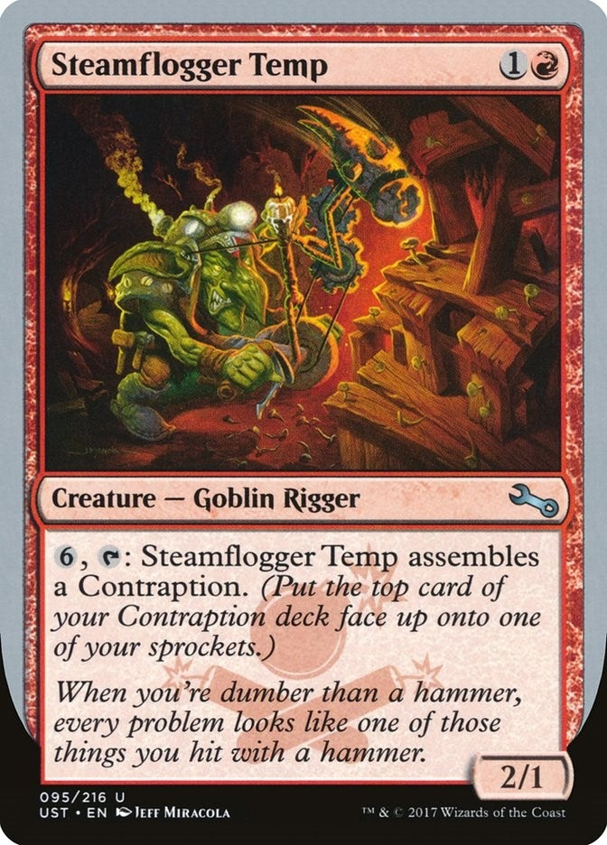 Image for Steamflogger Temp (Unstable) (95) - Magic: The Gathering