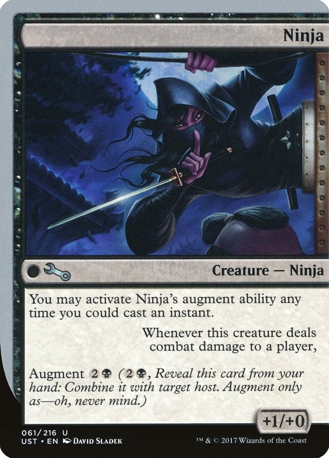 Image for Ninja (Unstable) (61) - Magic: The Gathering