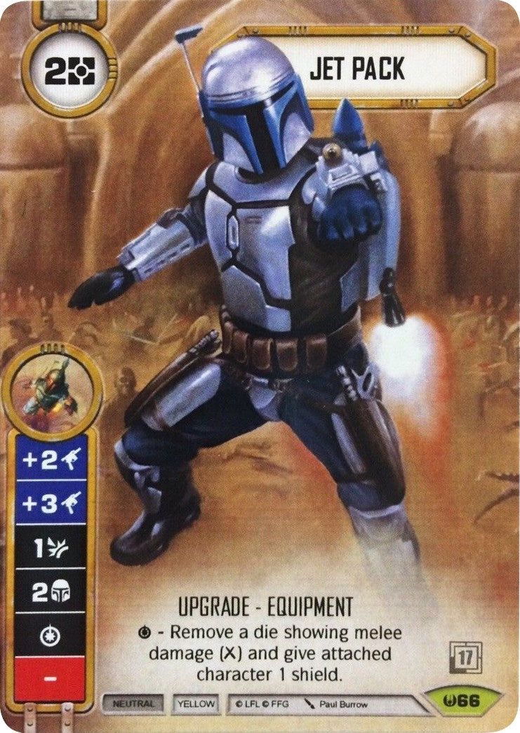 Image for Jet pack (Full Art) (Card Only) (Awakenings) (66) - Star Wars: Destiny