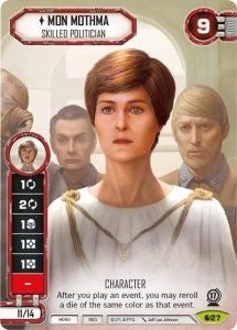 Image for Mon Mothma - Skilled Politician (Alternate Full Art) (SWD: Promo Cards) (27) - Star Wars: Destiny