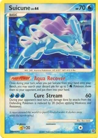 Image for Suicune - 19/132 (Cracked Ice Holo) (Miscellaneous Cards & Products) (019/132) - Pokemon