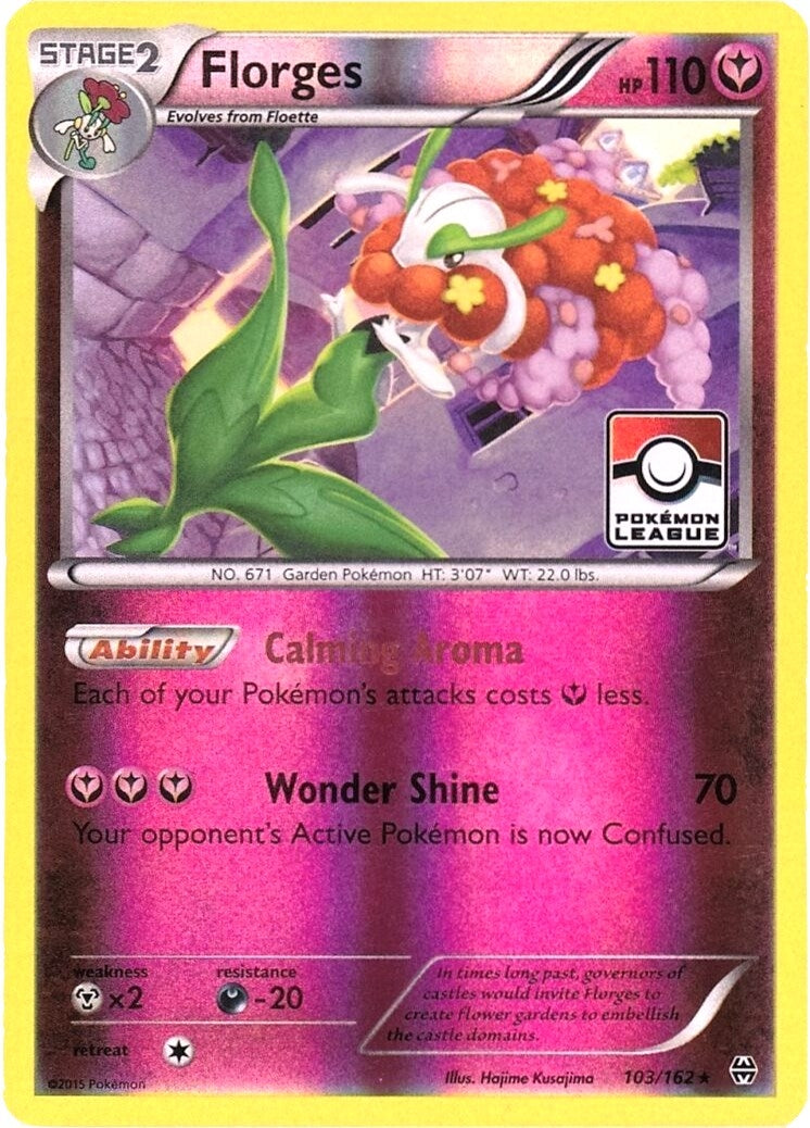 Image for Florges - 103/162 (Pokemon League) (League & Championship Cards) (103/162) - Pokemon