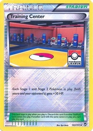 Image for Training Center - 102/111 (Pokemon League) (League & Championship Cards) (102/111) - Pokemon