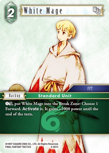 Image for White Mage (OP4) (4)