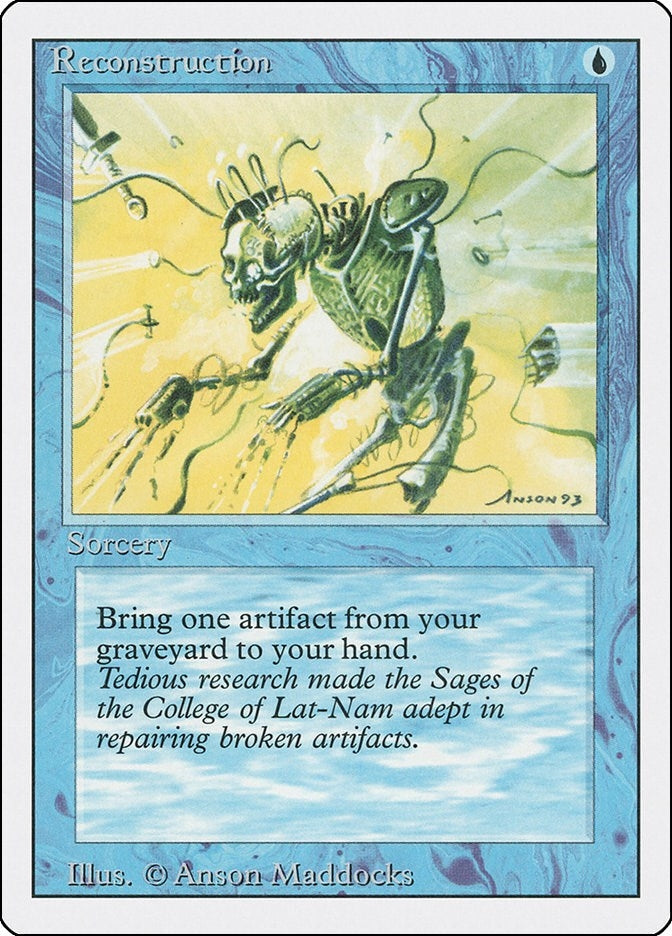 Image for Reconstruction (Revised Edition) - Magic: The Gathering