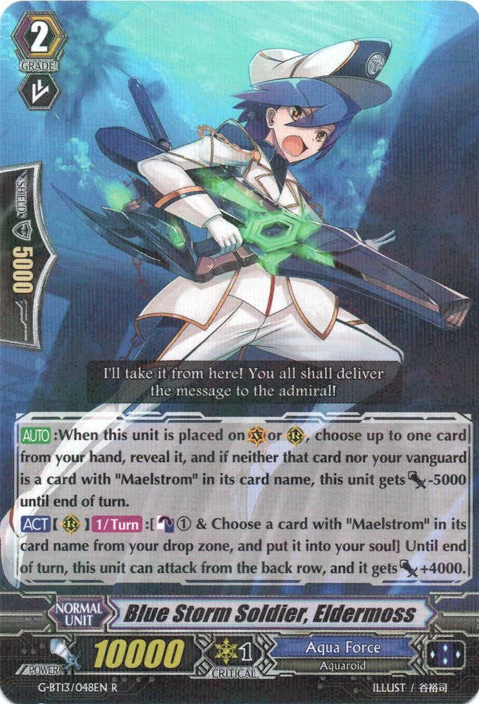 Image for Blue Storm Soldier, Eldermoss (G-BT13: Ultimate Stride) (G-BT13/048EN) - Cardfight Vanguard