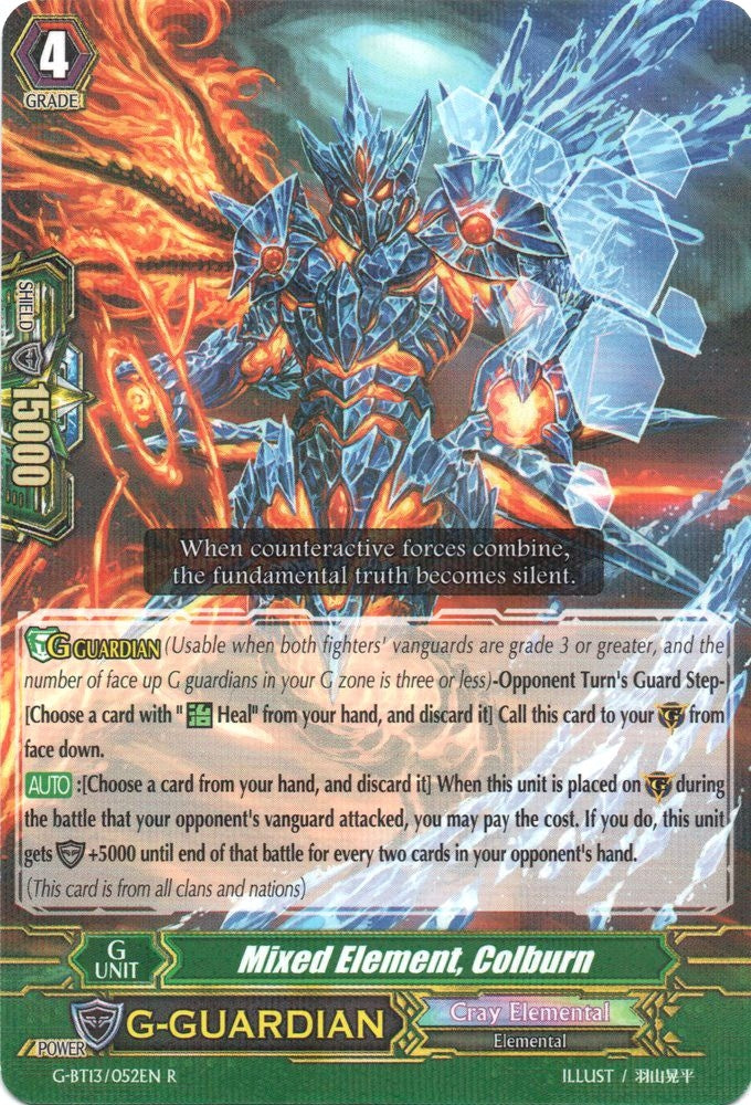 Image for Mixed Element, Colburn (G-BT13: Ultimate Stride) (G-BT13/052EN) - Cardfight Vanguard