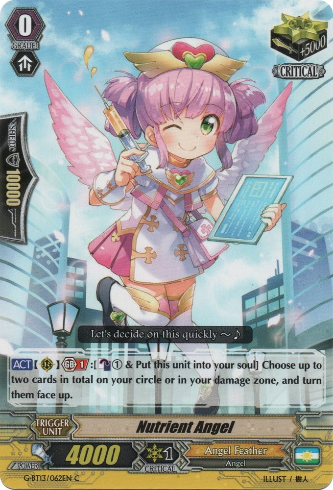 Image for Nutrient Angel (G-BT13: Ultimate Stride) (G-BT13/062EN) - Cardfight Vanguard