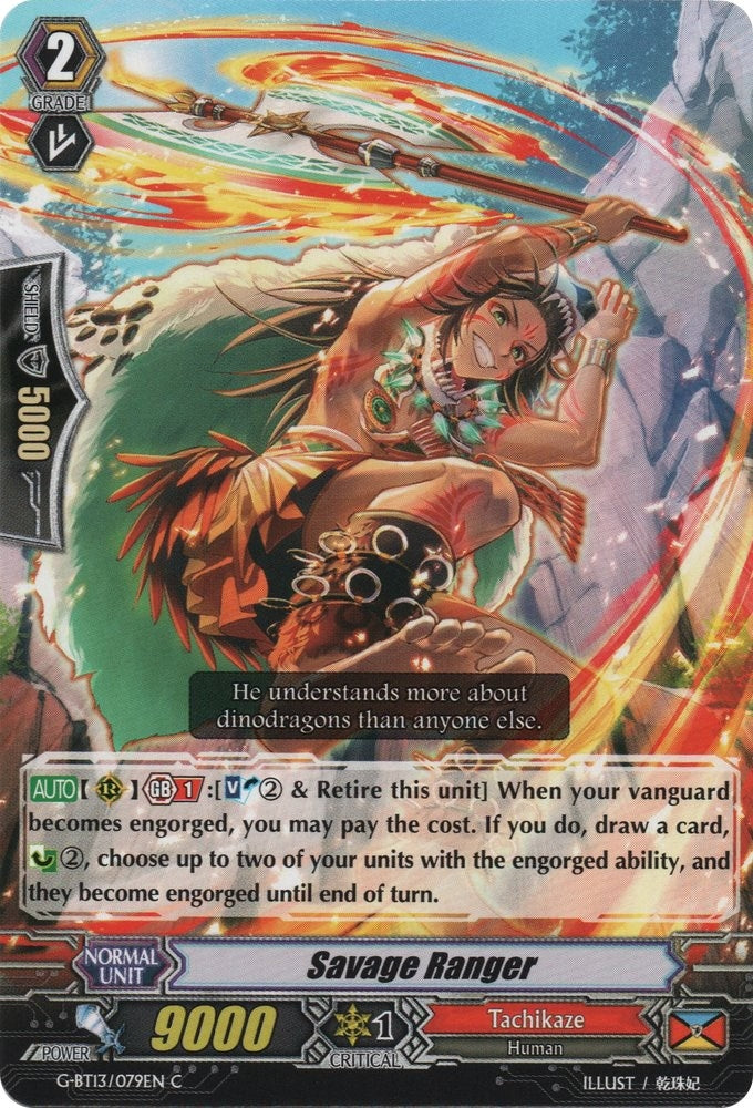Image for Savage Ranger (G-BT13: Ultimate Stride) (G-BT13/079EN) - Cardfight Vanguard